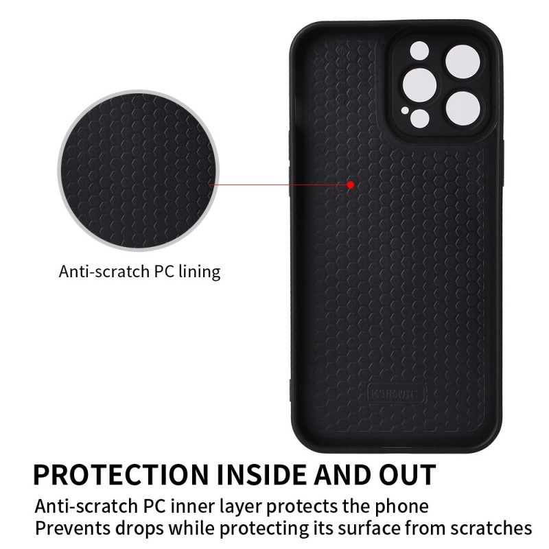 Cover iPhone 14 Pro Buona Fortuna Trapuntata