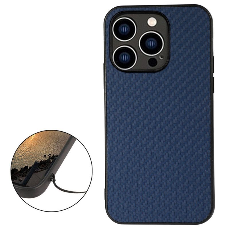 Cover iPhone 14 Pro Fibra Di Carbonio Premium