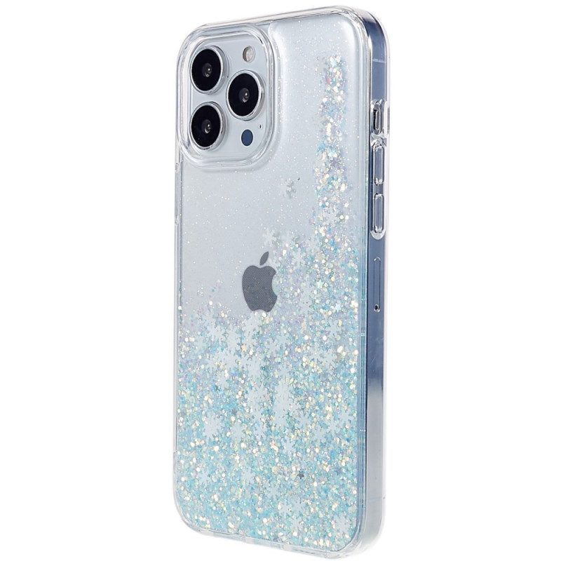 Cover iPhone 14 Pro Fiocchi Di Paillettes