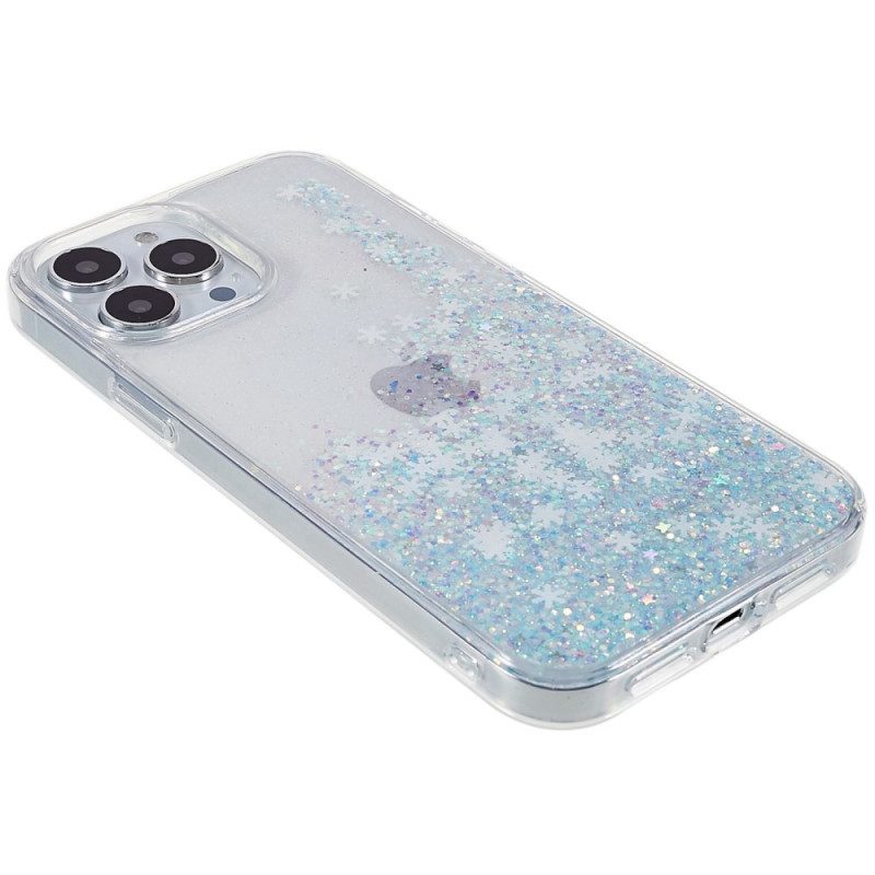 Cover iPhone 14 Pro Fiocchi Di Paillettes