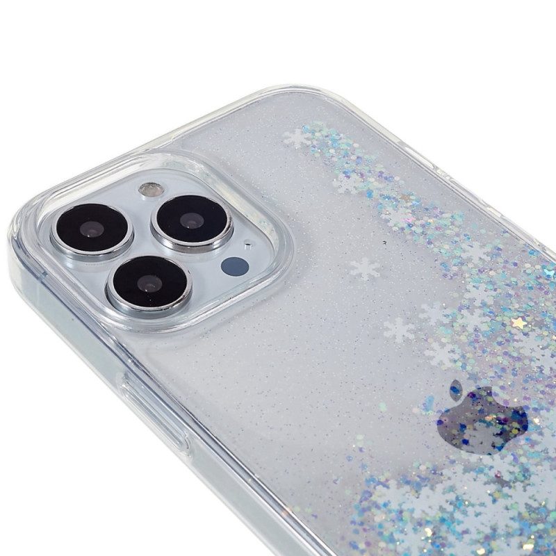 Cover iPhone 14 Pro Fiocchi Di Paillettes