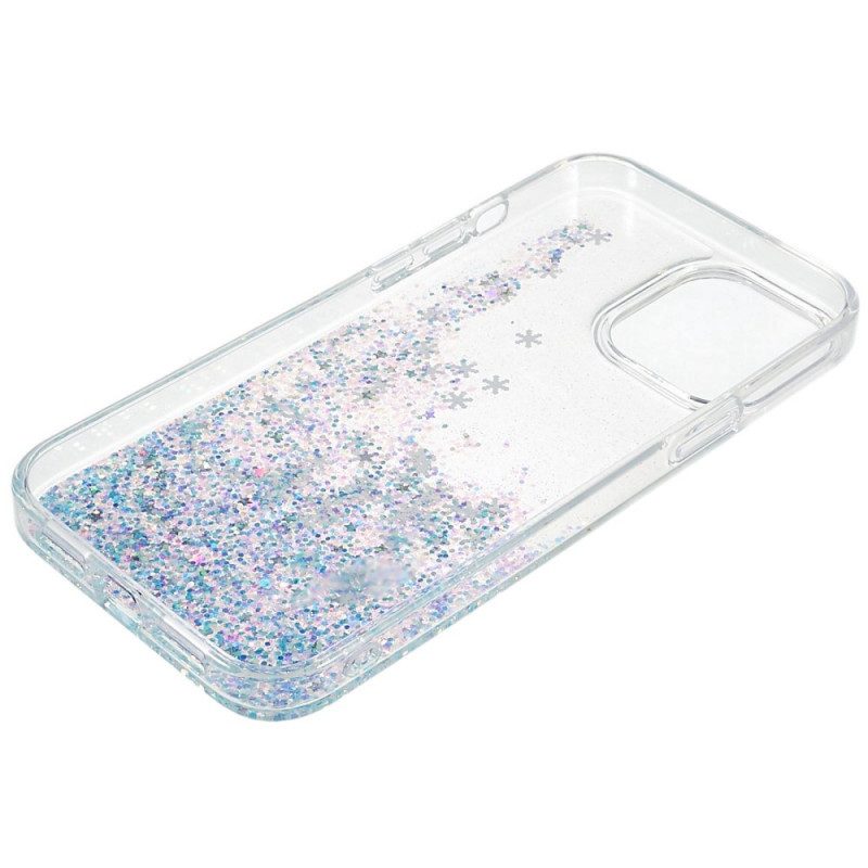 Cover iPhone 14 Pro Fiocchi Di Paillettes