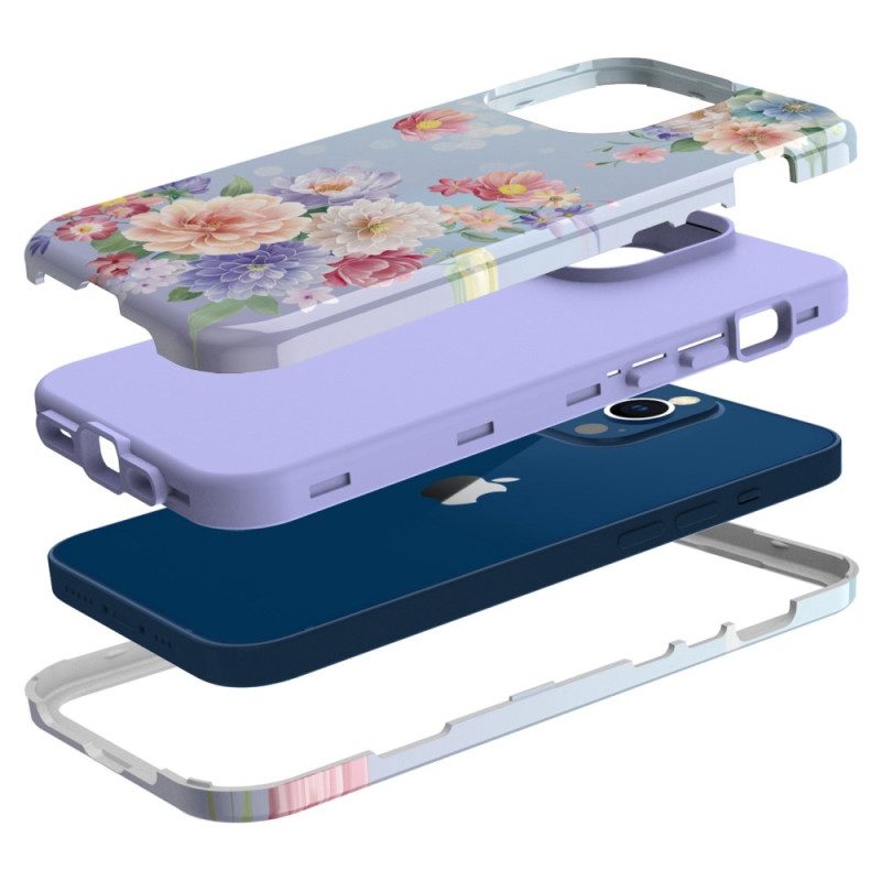 Cover iPhone 14 Pro Fiori D'epoca