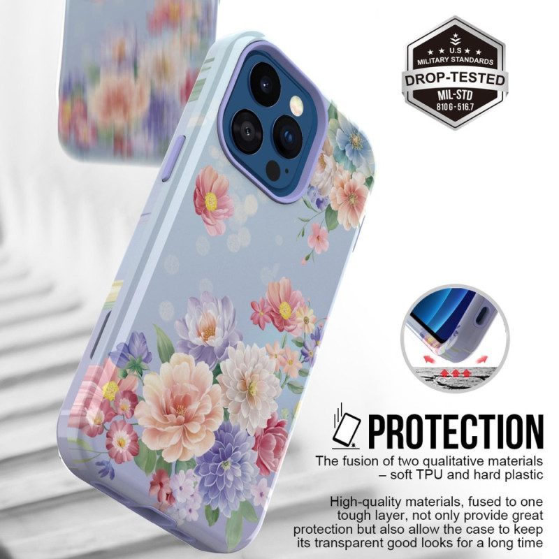 Cover iPhone 14 Pro Fiori D'epoca