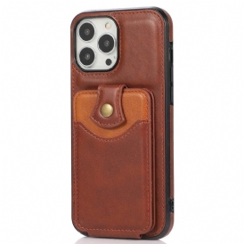 Cover iPhone 14 Pro Folio Cover Portacarte Pieghevole