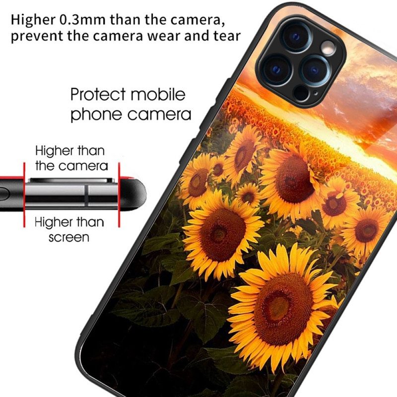 Cover iPhone 14 Pro Girasoli Intensi