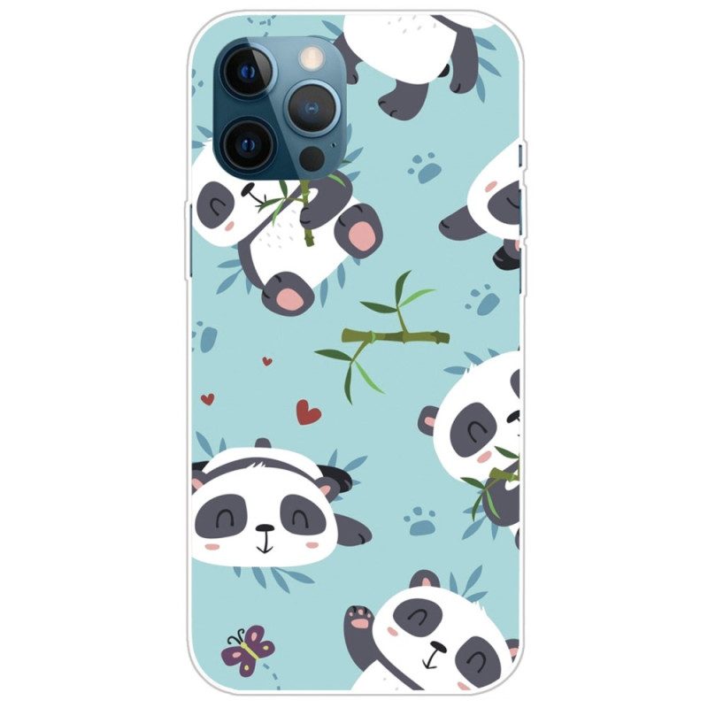 Cover iPhone 14 Pro Mazzo Di Panda