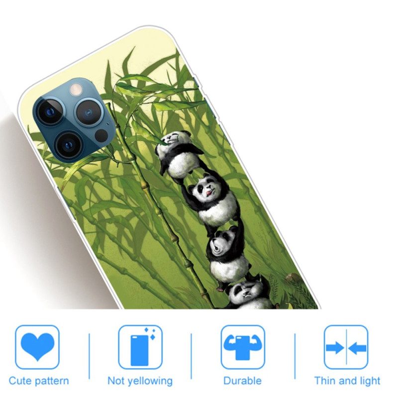 Cover iPhone 14 Pro Mazzo Di Panda