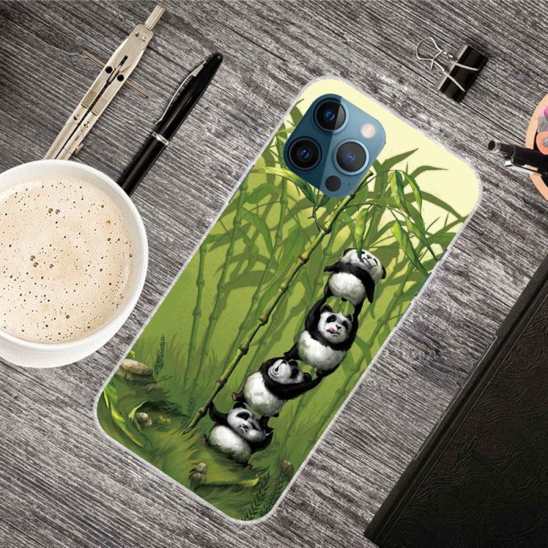 Cover iPhone 14 Pro Mazzo Di Panda