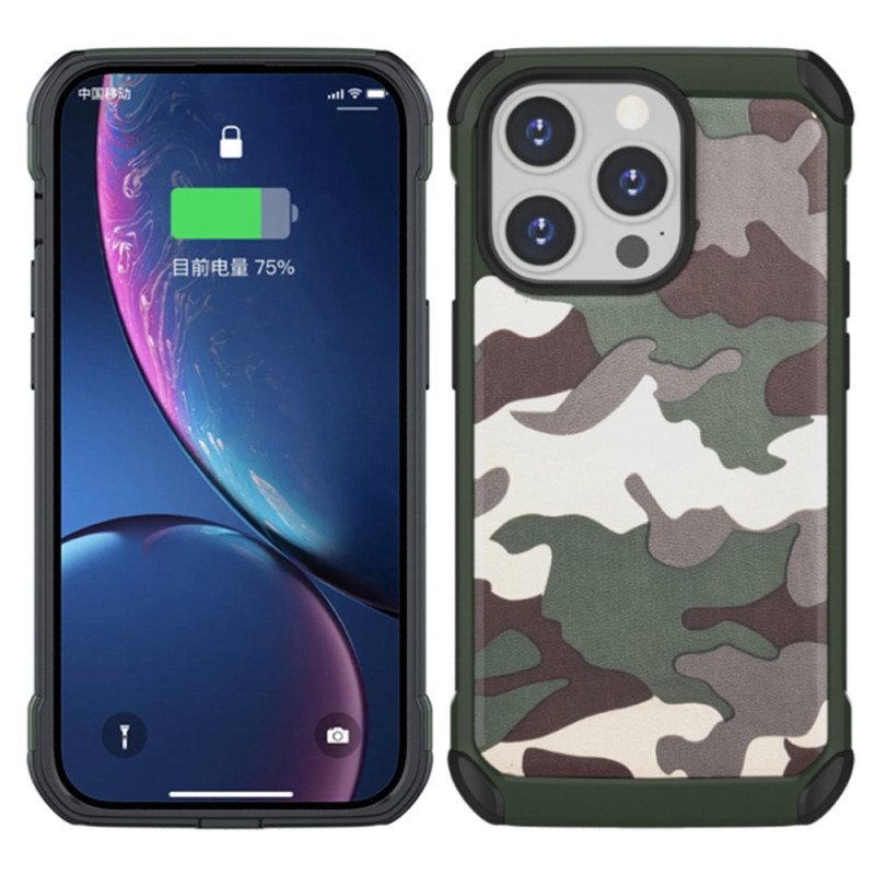 Cover iPhone 14 Pro Mimetizzazione Rinforzata