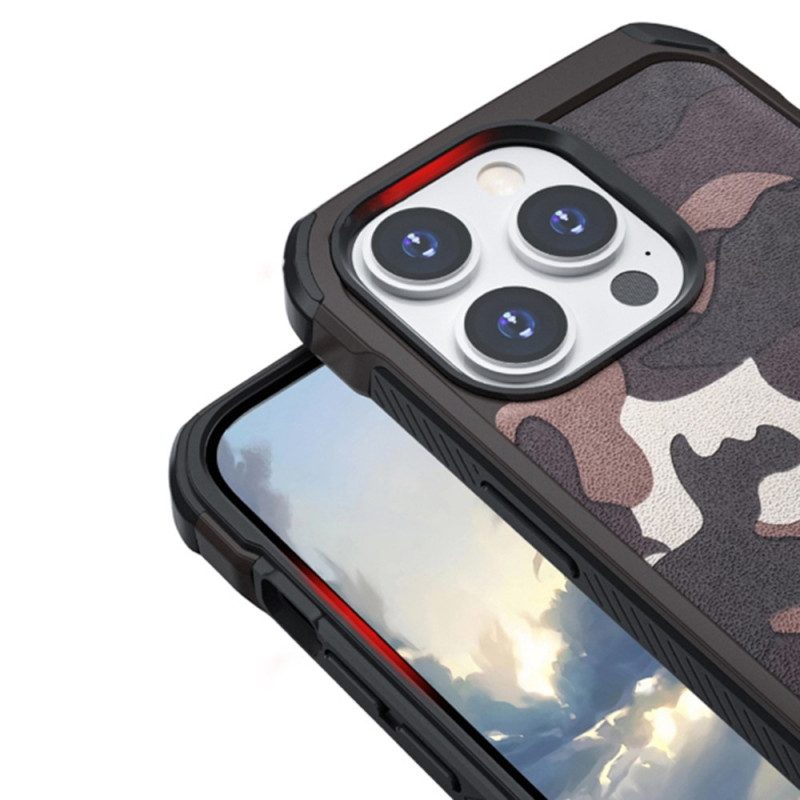 Cover iPhone 14 Pro Mimetizzazione Rinforzata