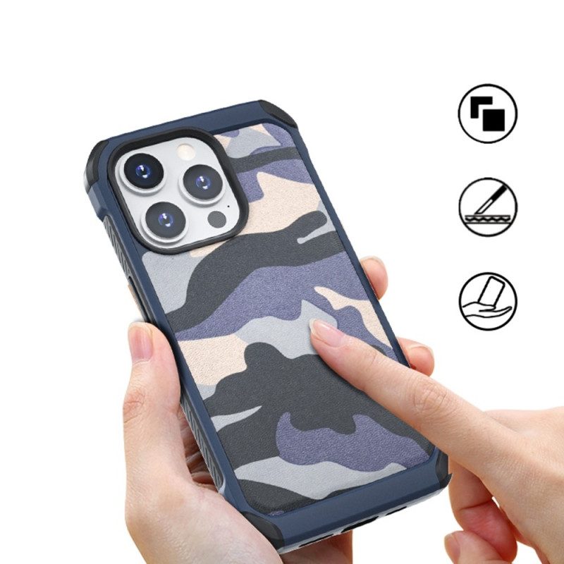 Cover iPhone 14 Pro Mimetizzazione Rinforzata