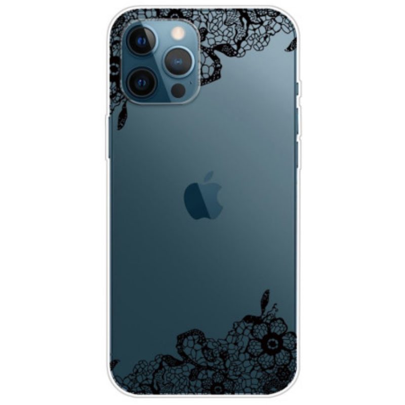 Cover iPhone 14 Pro Pizzo Senza Cuciture