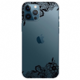 Cover iPhone 14 Pro Pizzo Senza Cuciture