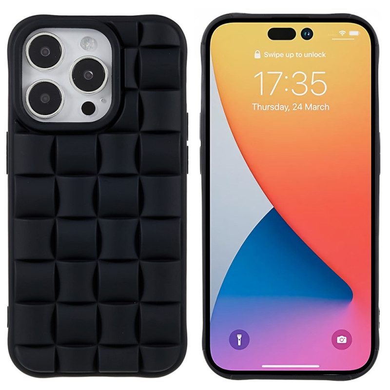 Cover iPhone 14 Pro Stile Trapuntato