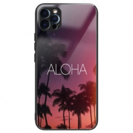 Cover iPhone 14 Pro Vetro Temperato Aloha