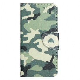 Folio Cover iPhone 14 Pro Camuffamento Militare