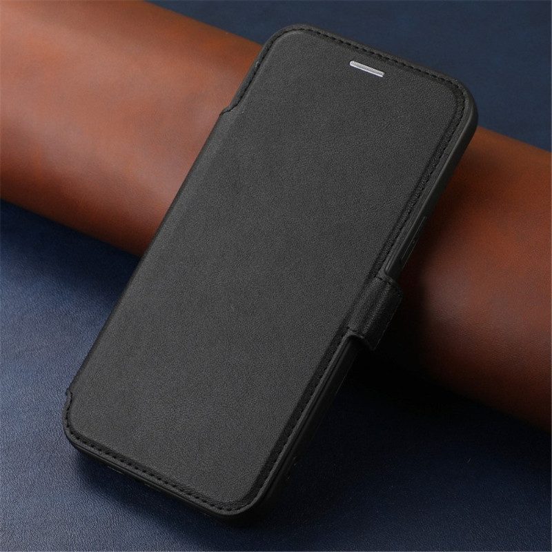 Folio Cover iPhone 14 Pro Custodia in pelle Protezione Della Fotocamera Con Cerniera