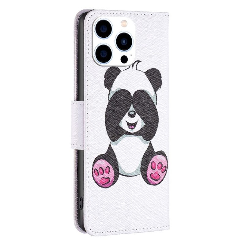 Folio Cover iPhone 14 Pro Panda