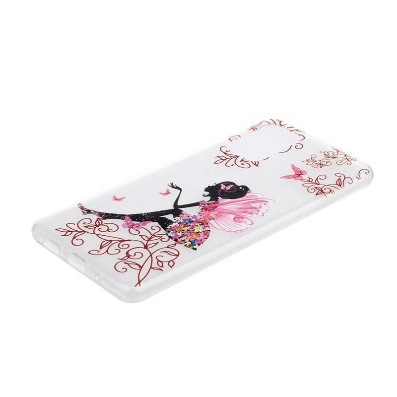 Cover Samsung Galaxy S20 Plus / S20 Plus 5G Fata Dei Fiori Trasparente