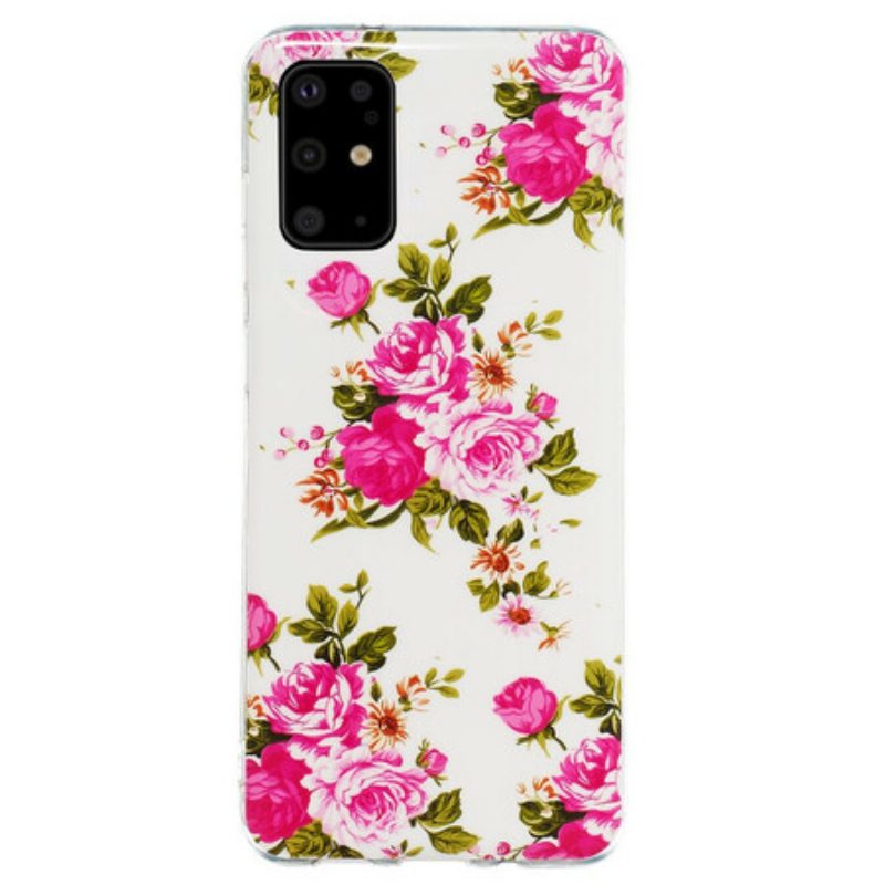 Cover Samsung Galaxy S20 Plus / S20 Plus 5G Fiori Fluorescenti