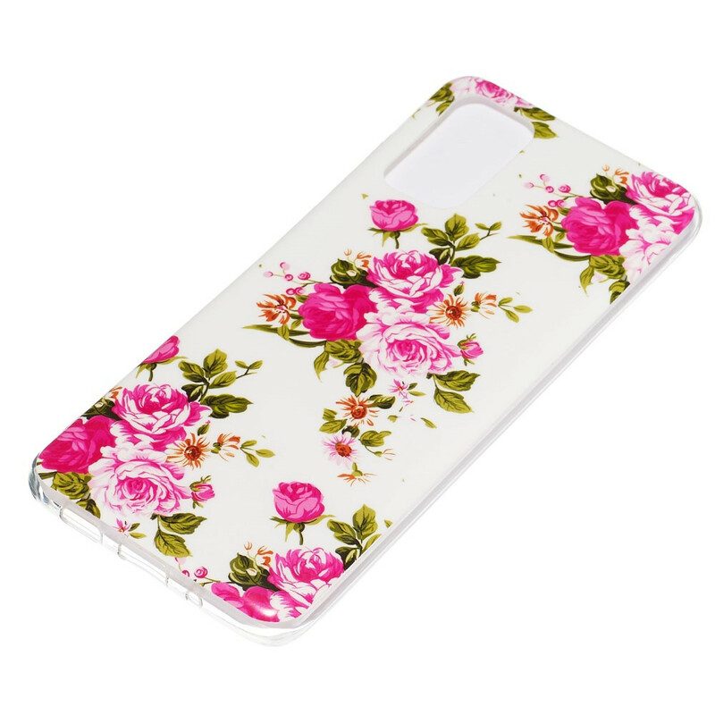 Cover Samsung Galaxy S20 Plus / S20 Plus 5G Fiori Fluorescenti