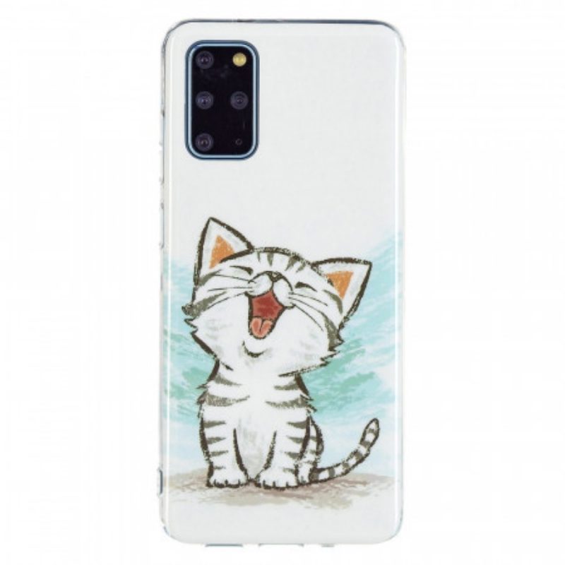 Cover Samsung Galaxy S20 Plus / S20 Plus 5G Gatto Fluorescente