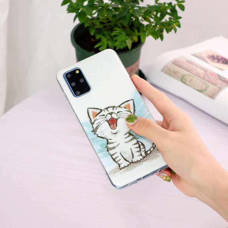 Cover Samsung Galaxy S20 Plus / S20 Plus 5G Gatto Fluorescente