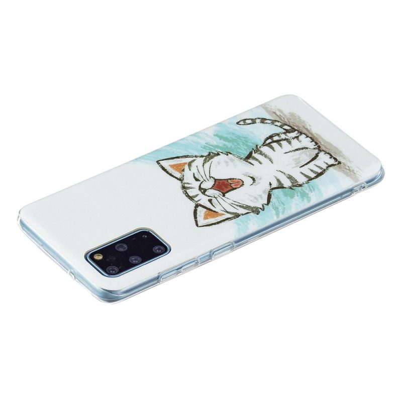 Cover Samsung Galaxy S20 Plus / S20 Plus 5G Gatto Fluorescente