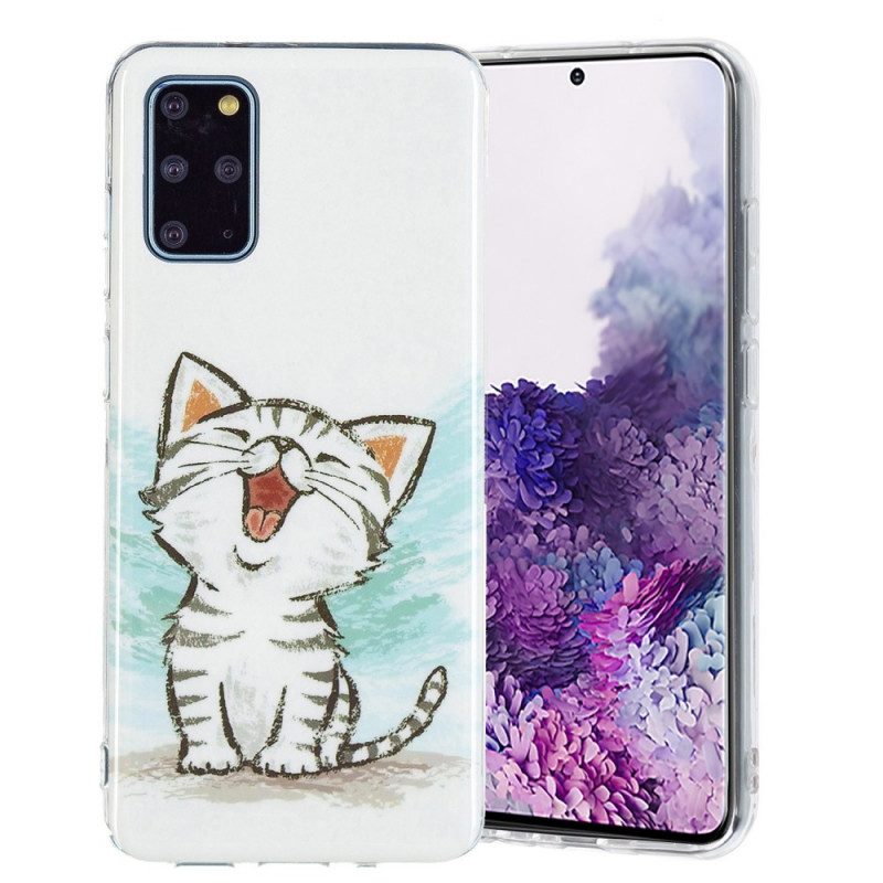 Cover Samsung Galaxy S20 Plus / S20 Plus 5G Gatto Fluorescente