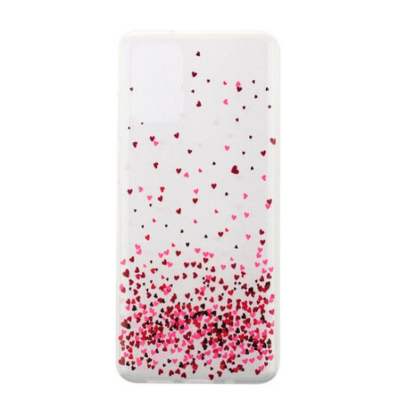 Cover Samsung Galaxy S20 Plus / S20 Plus 5G Più Cuori Rossi