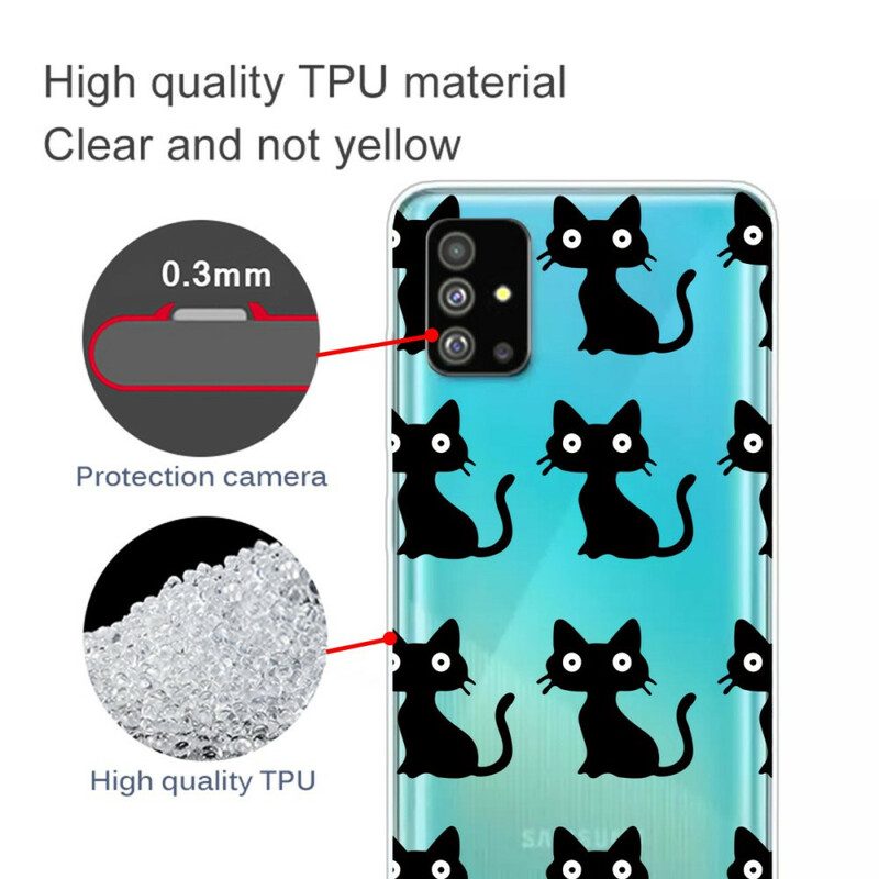 Cover Samsung Galaxy S20 Plus / S20 Plus 5G Più Gatti Neri