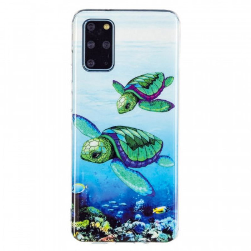 Cover Samsung Galaxy S20 Plus / S20 Plus 5G Tartarughe Fluorescenti