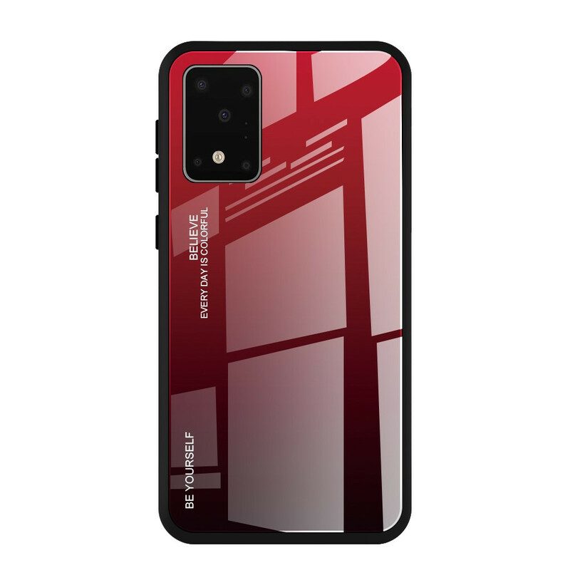 Cover Samsung Galaxy S20 Plus / S20 Plus 5G Vetro Temperato Sii Te Stesso