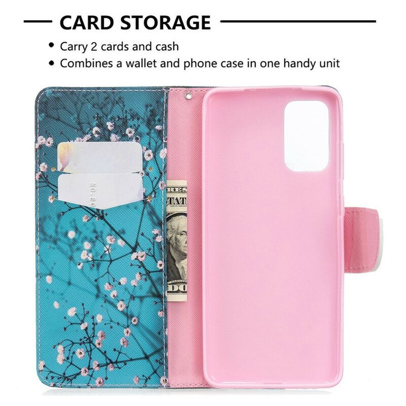 Folio Cover Samsung Galaxy S20 Plus / S20 Plus 5G Albero In Fiore