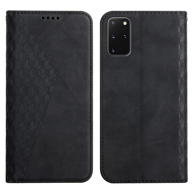 Folio Cover Samsung Galaxy S20 Plus / S20 Plus 5G Custodia in pelle Geo Effetto Pelle