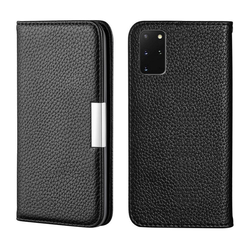 Folio Cover Samsung Galaxy S20 Plus / S20 Plus 5G Custodia in pelle Litchi Ecopelle Ultra Chic