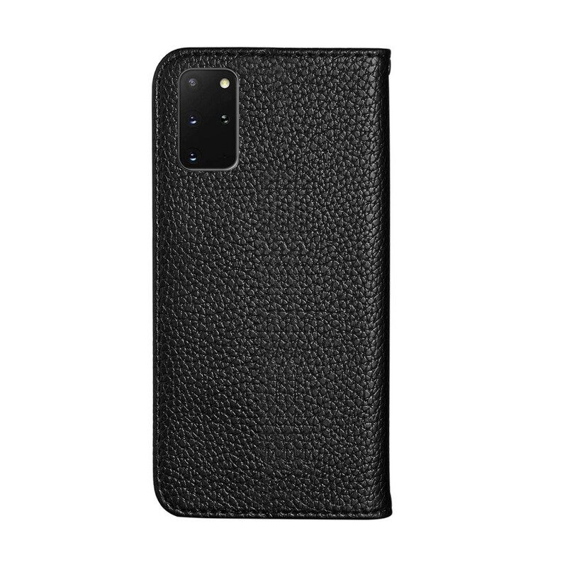 Folio Cover Samsung Galaxy S20 Plus / S20 Plus 5G Custodia in pelle Litchi Ecopelle Ultra Chic