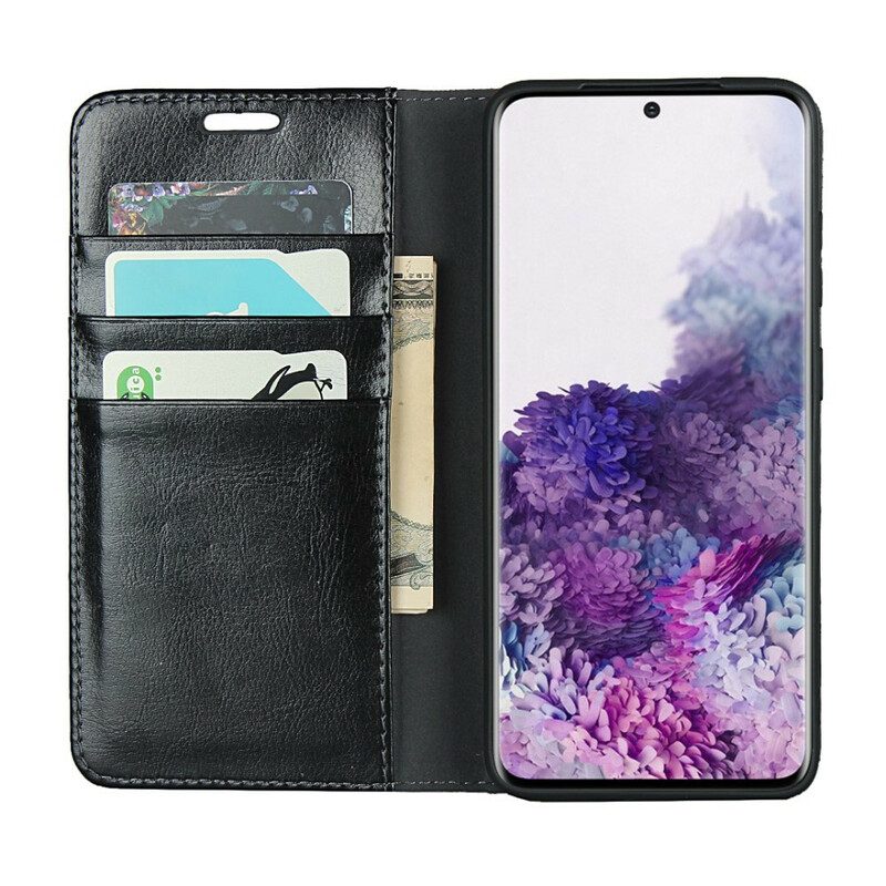 Folio Cover Samsung Galaxy S20 Plus / S20 Plus 5G Custodia in pelle Pelle Vera