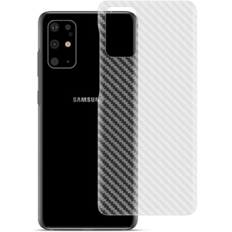 Pellicola Posteriore Per Samsung Galaxy S20 Plus / S20 Plus 5G Carbon Style Imak