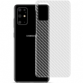 Pellicola Posteriore Per Samsung Galaxy S20 Plus / S20 Plus 5G Carbon Style Imak