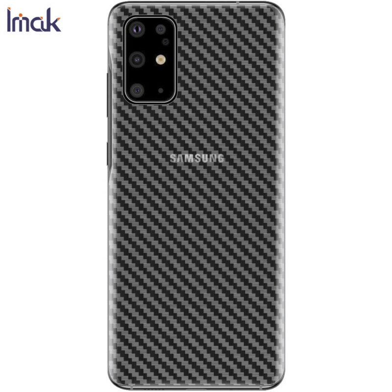 Pellicola Posteriore Per Samsung Galaxy S20 Plus / S20 Plus 5G Carbon Style Imak