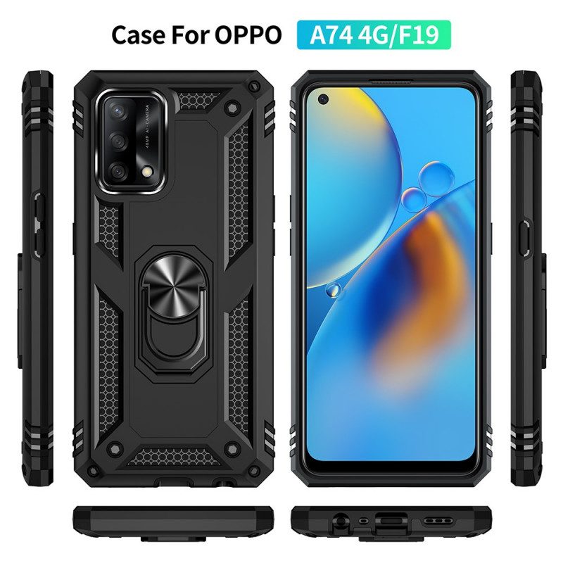 Cover Oppo A74 4G Anello Premium