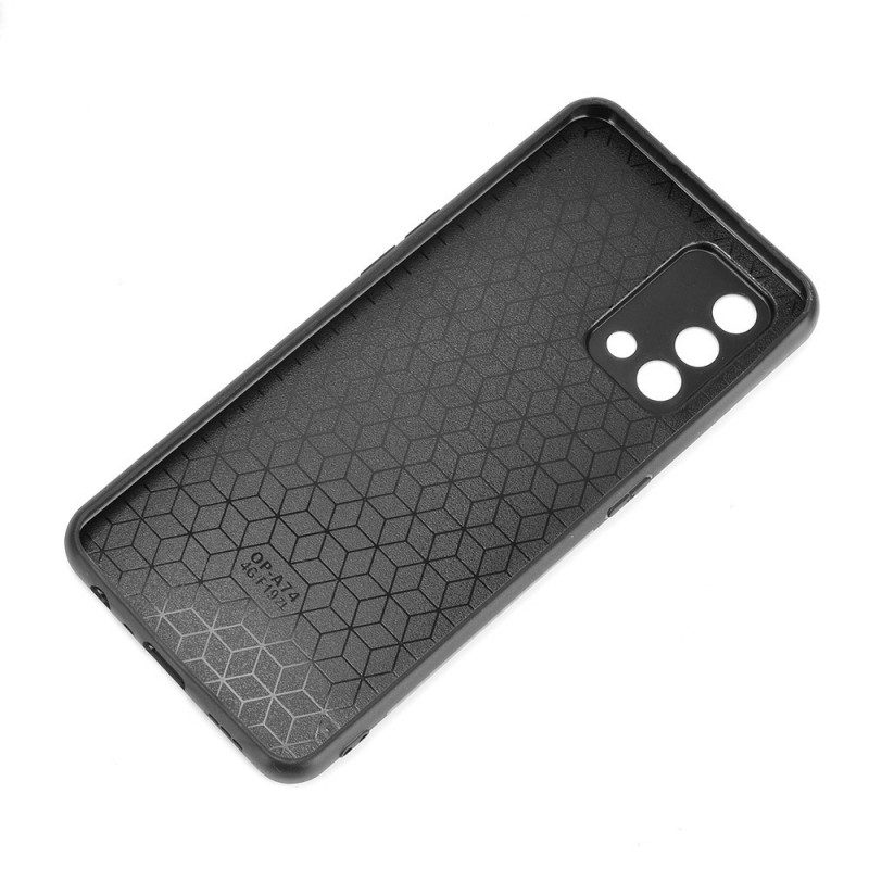 Cover Oppo A74 4G Cuciture In Pelle Stile