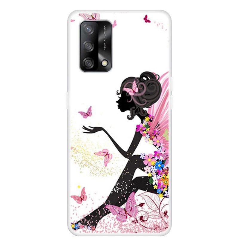 Cover Oppo A74 4G Fata Dei Fiori