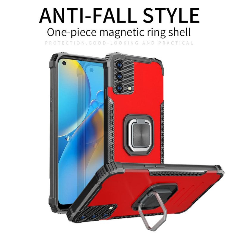 Cover Oppo A74 4G Porta Anelli Staccabile