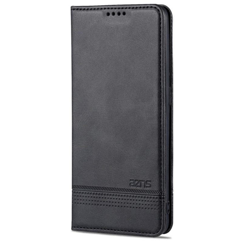 Folio Cover Oppo A74 4G Custodia in pelle Azns Ecopelle