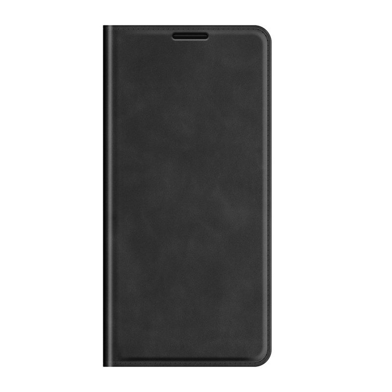 Folio Cover Oppo A74 4G Custodia in pelle Tocco Di Pelle