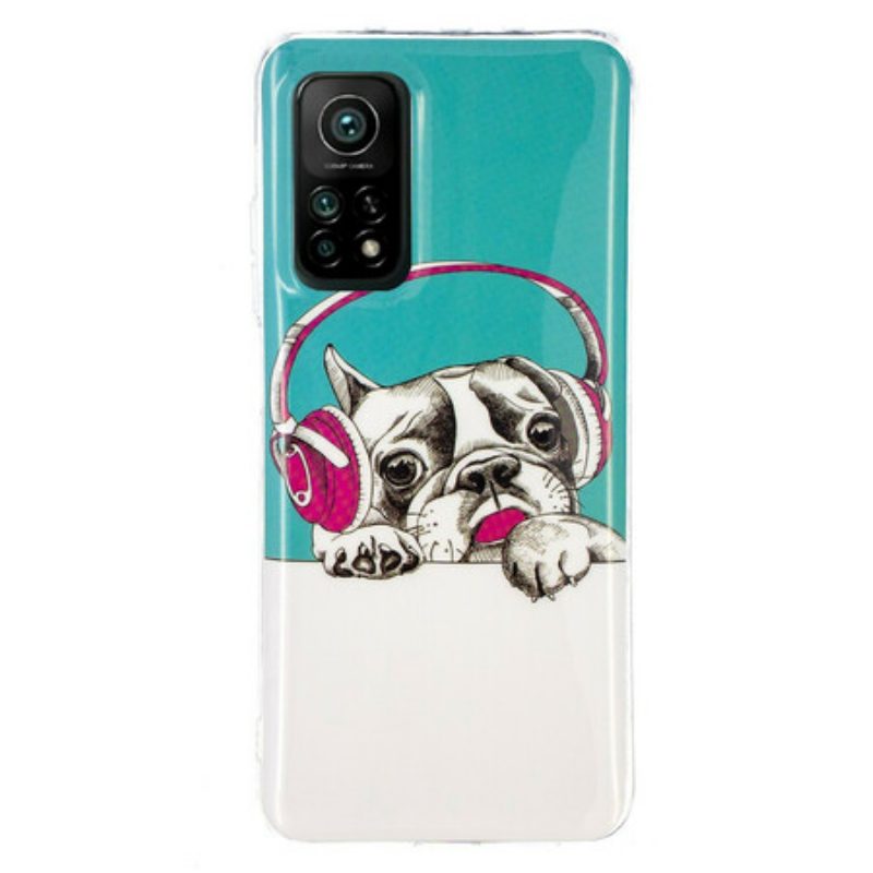 Cover Xiaomi Mi 10T / 10T Pro Cane Fluorescente