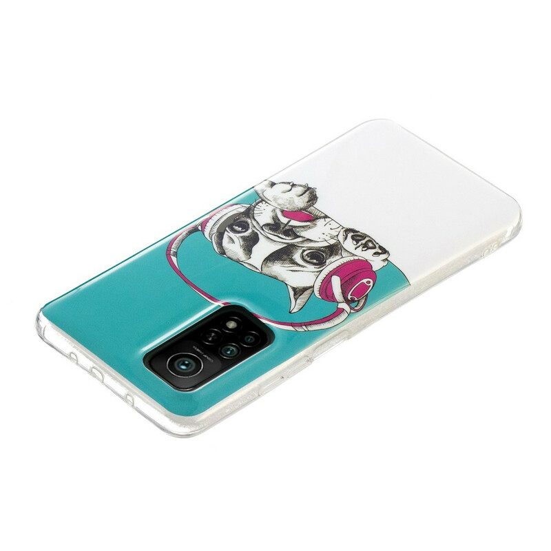 Cover Xiaomi Mi 10T / 10T Pro Cane Fluorescente